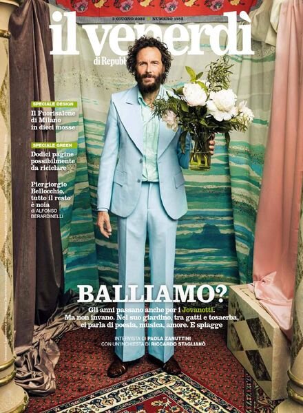 Il Venerdi di Repubblica – 3 Giugno 2022 Cover