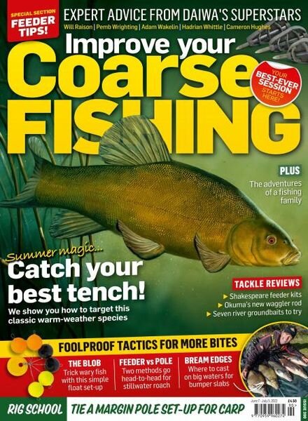 Improve Your Coarse Fishing – June 2022 Cover