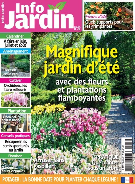 Info Jardin – Juin-Aout 2022 Cover