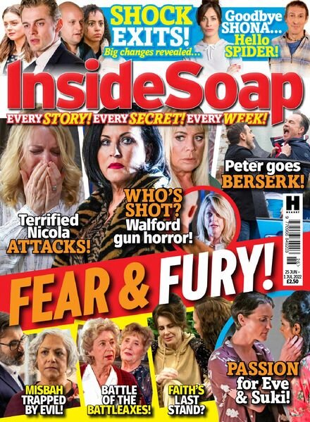 Inside Soap UK – 25 June 2022 Cover