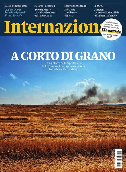 Internazionale – 20 Maggio 2022 Cover