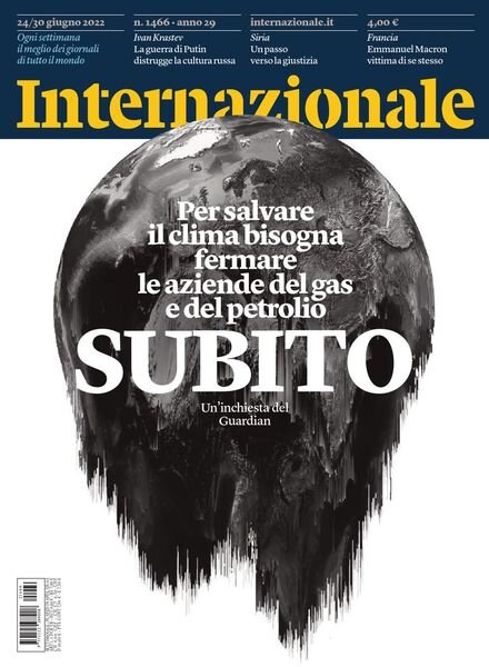 Internazionale – 24 Giugno 2022 Cover