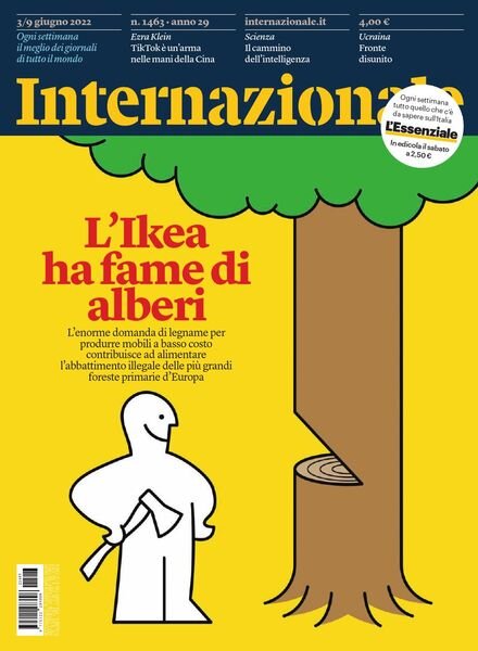 Internazionale – 3 Giugno 2022 Cover