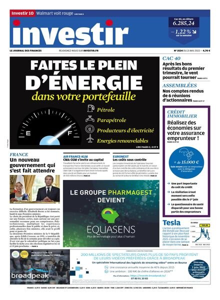 Investir – 21 Mai 2022 Cover