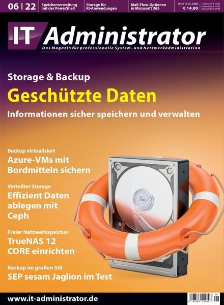 IT-Administrator – Juni 2022 Cover