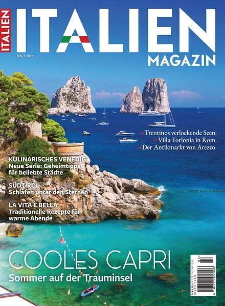 Italien Magazin – Juli 2022 Cover