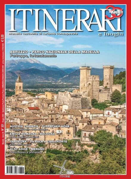 Itinerari e Luoghi – giugno 2022 Cover