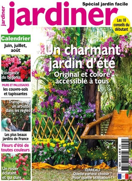 Jardiner – Juin-Aout 2022 Cover