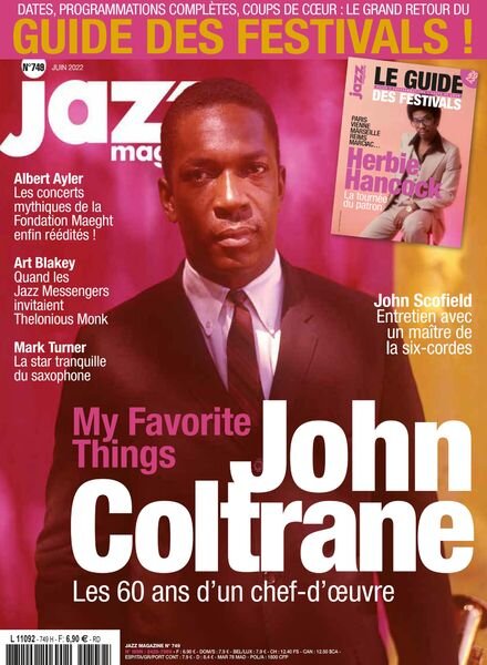 Jazz Magazine – Juin 2022 Cover