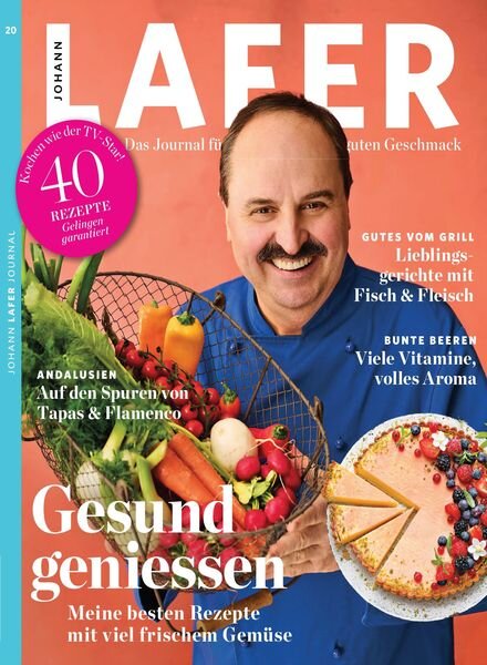 Johann Lafer Journal – Juni 2022 Cover