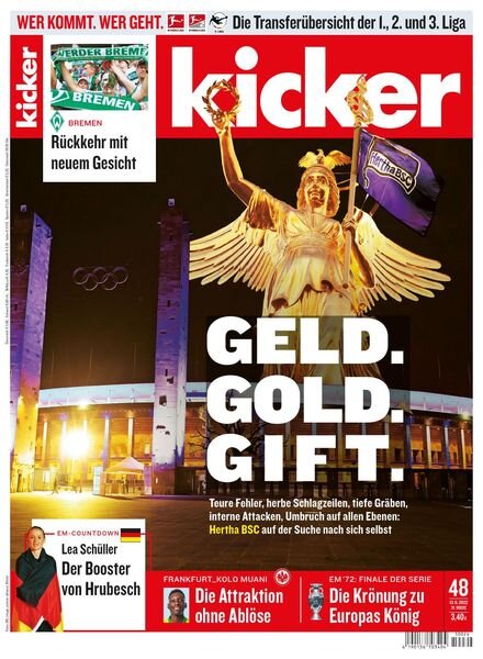 Kicker – 13 Juni 2022 Cover