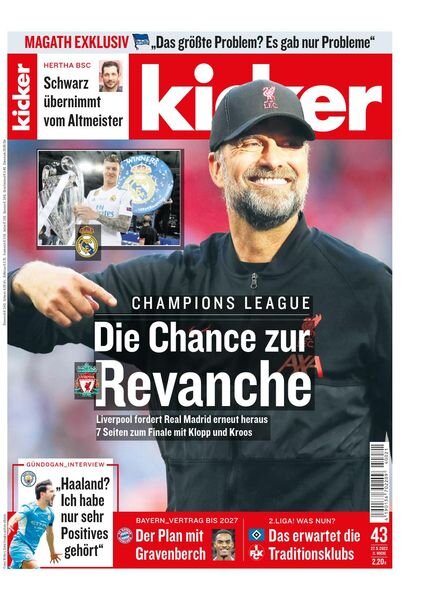 Kicker – 27 Mai 2022 Cover
