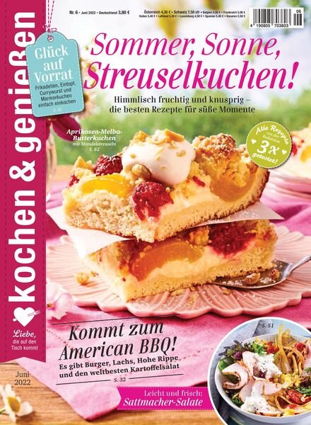 kochen & geniessen – Mai 2022 Cover