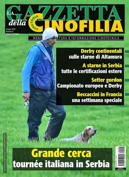 La Gazzetta Della Cinofilia Venatoria – Giugno 2022 Cover