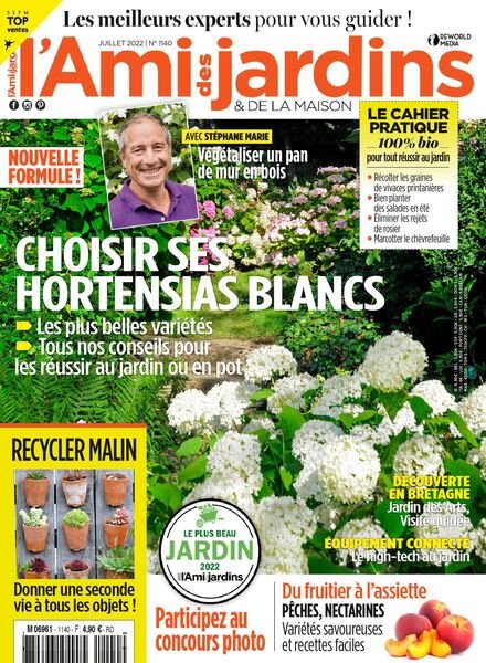 L’Ami des Jardins – juillet 2022 Cover