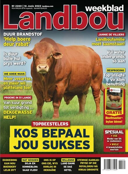 Landbouweekblad – 16 Junie 2022 Cover