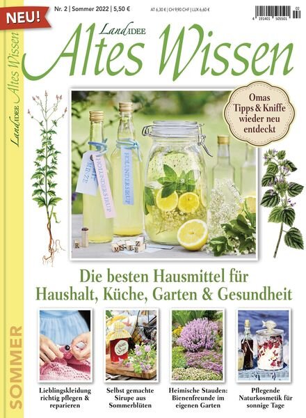 LandIDEE Altes Wissen – 25 Mai 2022 Cover