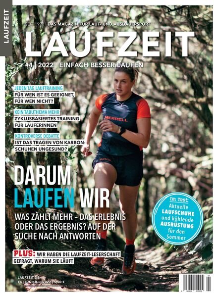 Laufzeit – Juli 2022 Cover