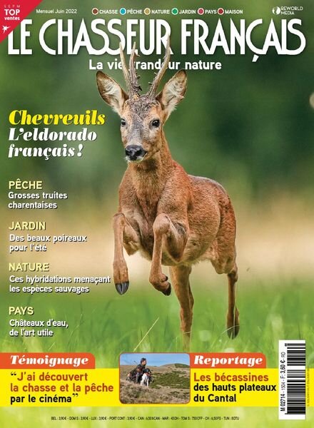 Le Chasseur Francais – juin 2022 Cover