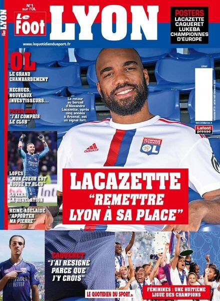 Le Foot Lyon – juin 2022 Cover