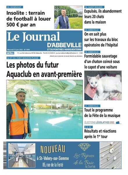 Le Journal d’Abbeville – 15 juin 2022 Cover