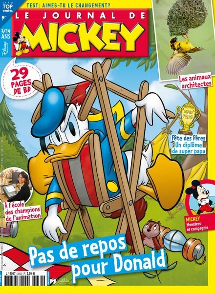Le Journal de Mickey – 15 Juin 2022 Cover