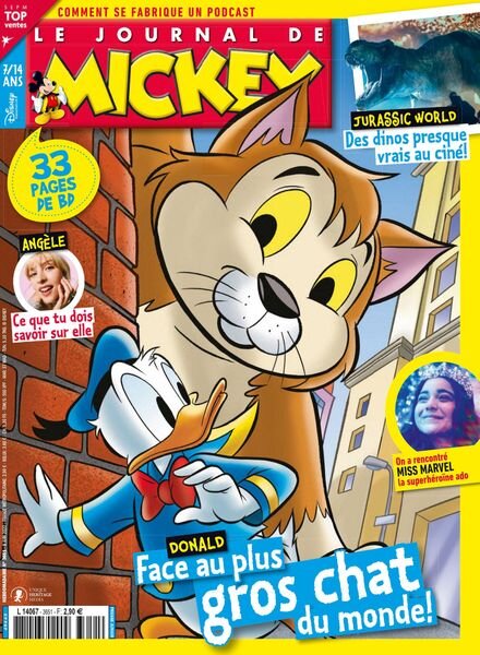 Le Journal de Mickey – 8 Juin 2022 Cover