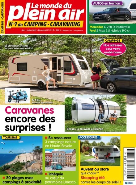 Le Monde du Plein-Air – Juin-Juillet 2022 Cover