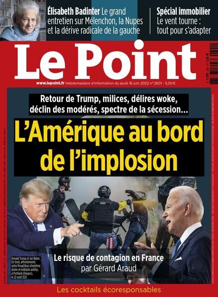 Le Point – 16 Juin 2022 Cover