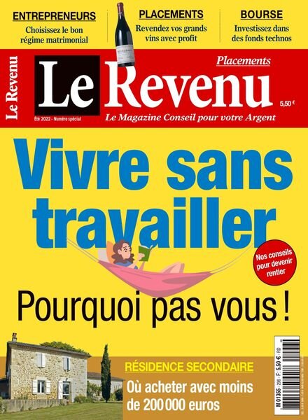 Le Revenu Placements – ete 2022 Cover