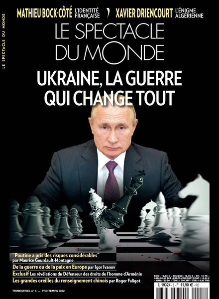 Le Spectacle du Monde – Printemps 2022 Cover