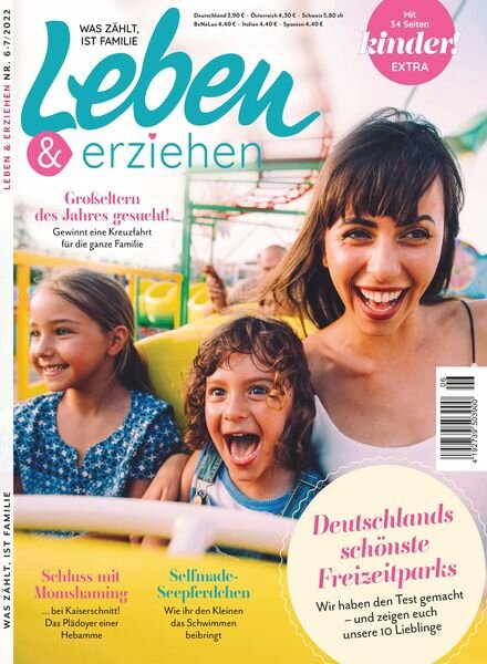 Leben & Erziehen – Juni 2022 Cover