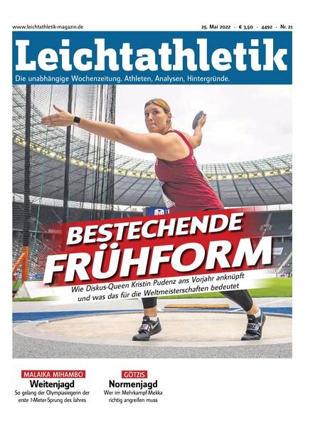 Leichtathletik – 24 Mai 2022 Cover