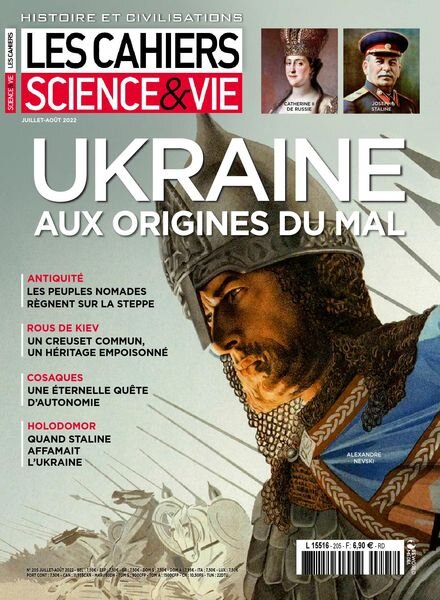 Les Cahiers de Science & Vie – juillet 2022 Cover