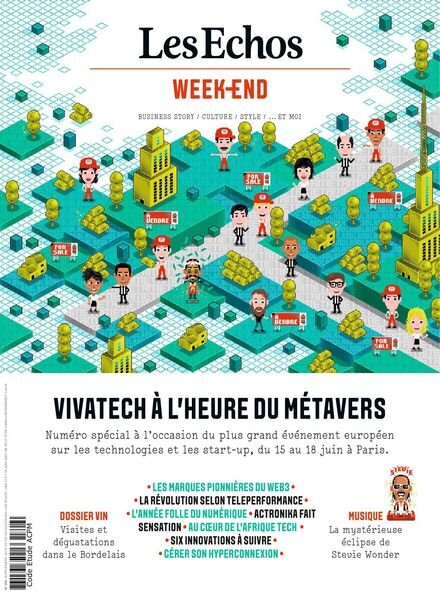 Les Echos Week-end – 17 Juin 2022 Cover