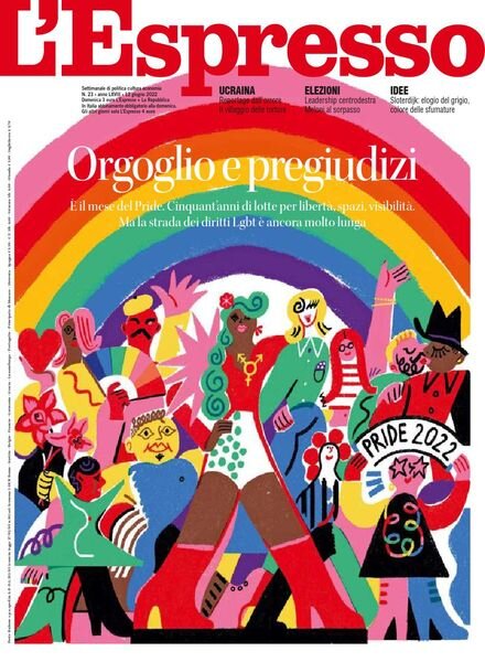 l’Espresso – 12 Giugno 2022 Cover