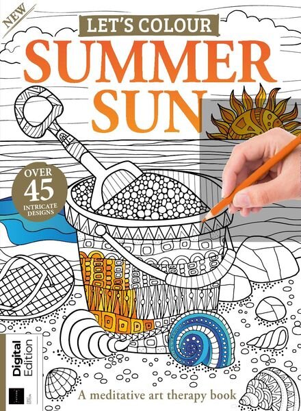 Let’s Colour – Summer Sun – 1st Edition 2022 Cover