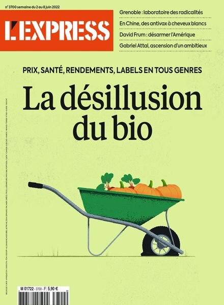 L’Express – 02 juin 2022 Cover