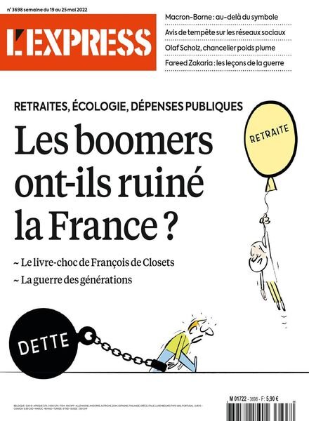 L’Express – 19 mai 2022 Cover