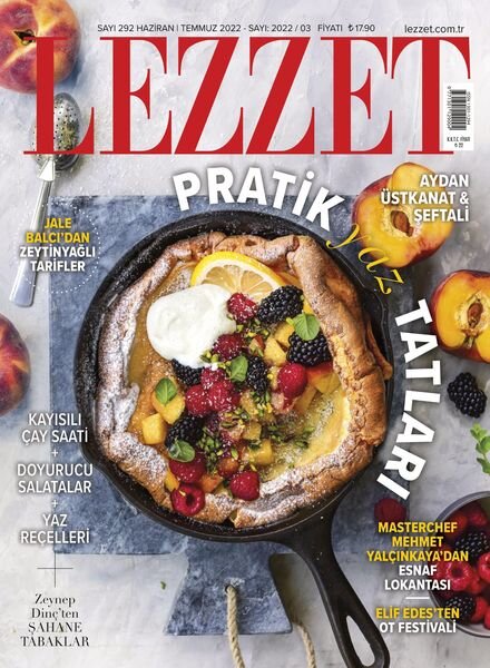 Lezzet – Haziran 2022 Cover