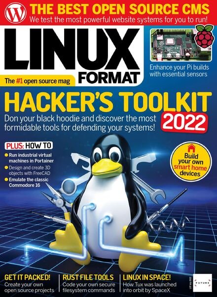 Linux Format UK – July 2022 Cover