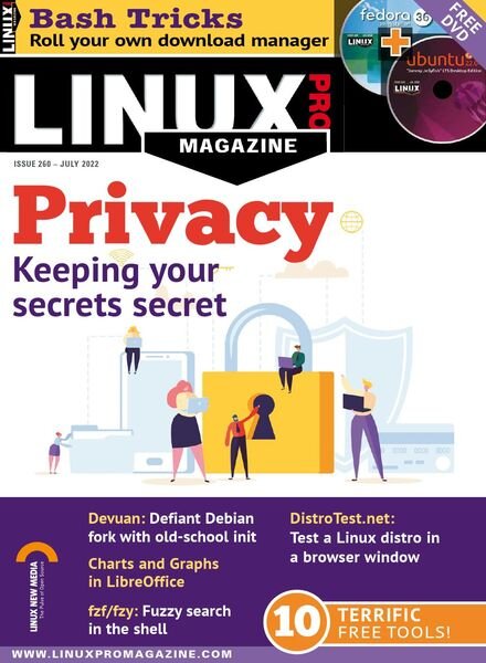 Linux Magazine USA – July 2022 Cover