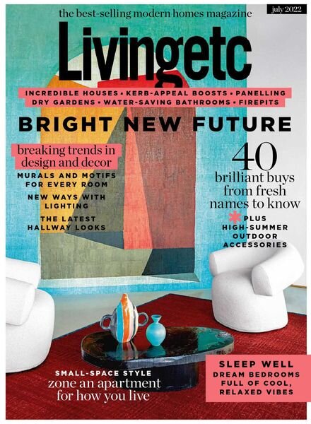 Living Etc UK – July 2022 Cover