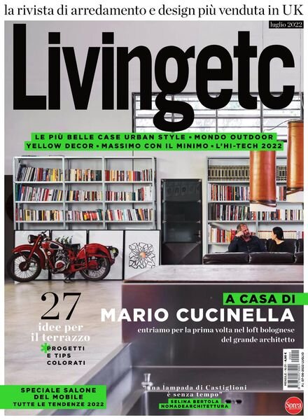 Livingetc Italia – luglio 2022 Cover