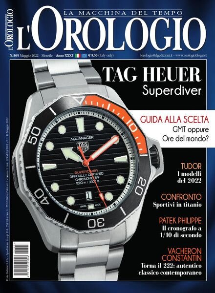 l’Orologio – Maggio 2022 Cover