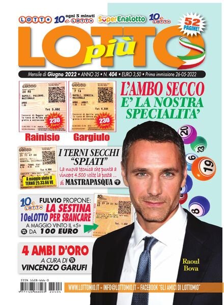 Lottopiu – Giugno 2022 Cover