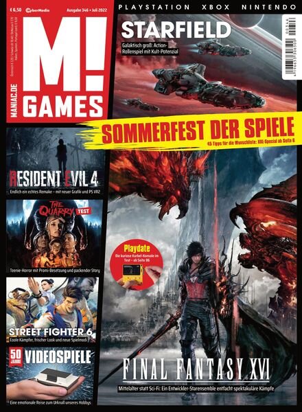 M! GAMES – Juni 2022 Cover