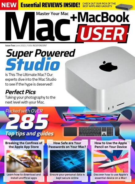 Mac & MacBook User – June 2022 Cover