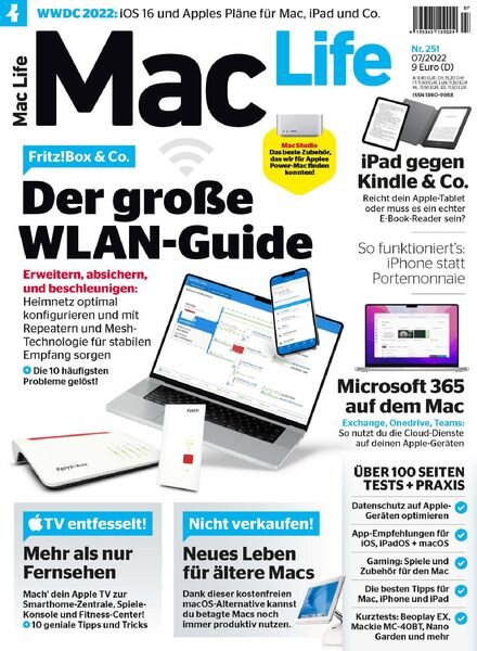 Mac Life Germany – Juli 2022 Cover