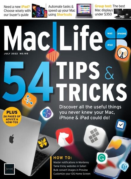 MacLife UK – July 2022 Cover